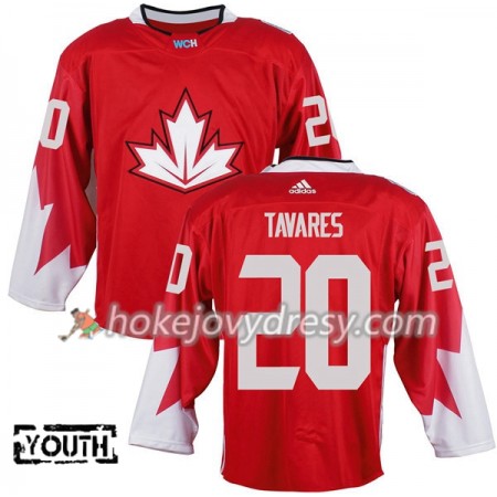 Dětské Hokejový Dres Kanada John Tavares 20 Světový pohár v ledním hokeji 2016 Červená